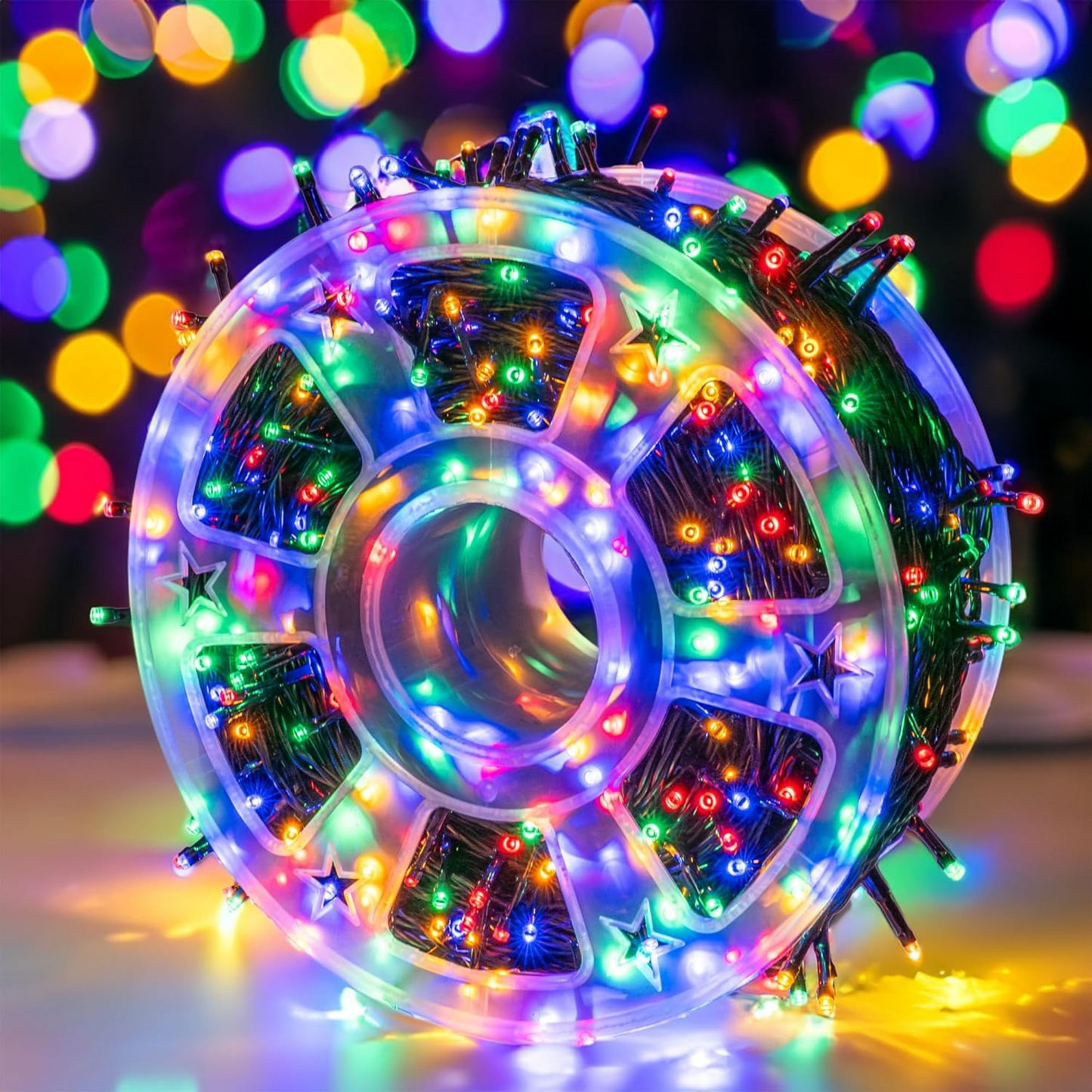 Carrete Tradicional de Luces Navideñas ✨✨✨