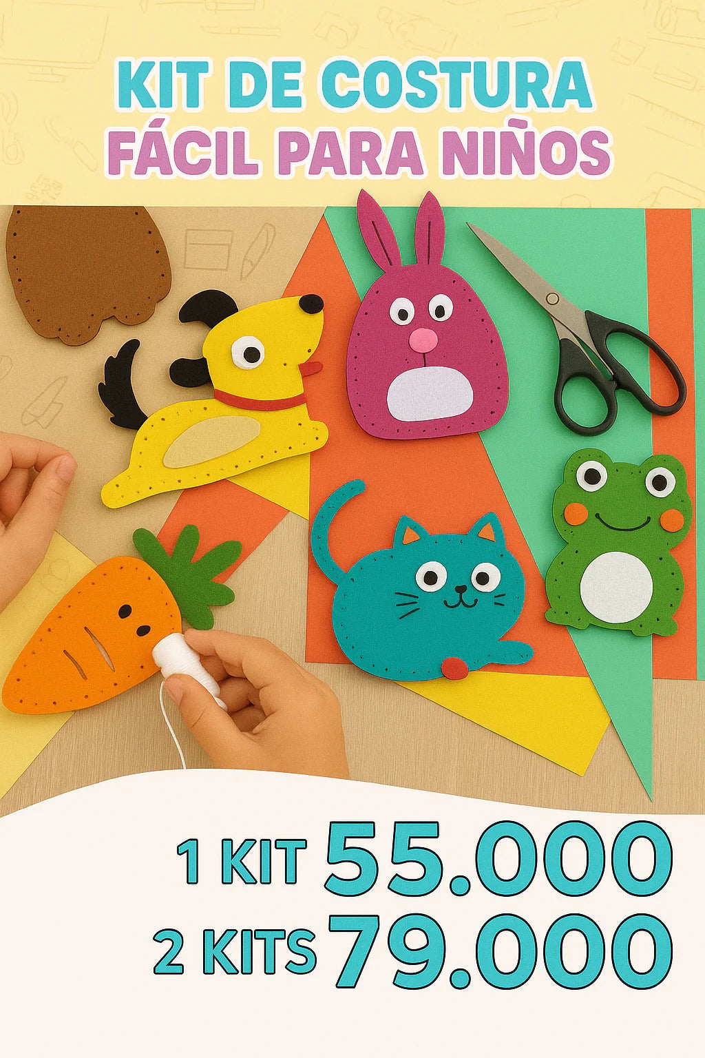 ✨Set de costura infantil✨