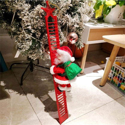 Papá Noel en escalera✨✨✨