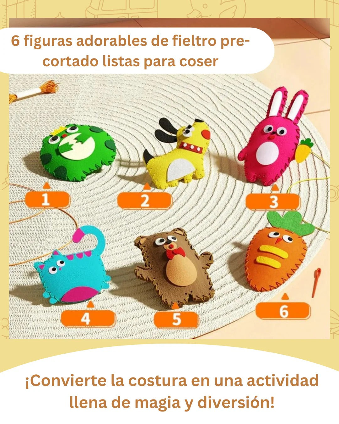 ✨Set de costura infantil✨