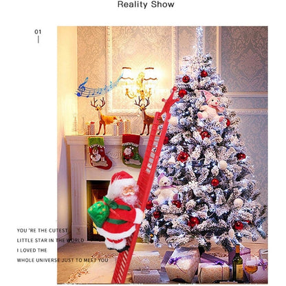 Papá Noel en escalera✨✨✨